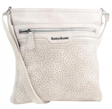 Béžová elegantní dámská crossbody kabelka 4151-MM Béžová elegantní dámská crossbody kabelka 4151-MM