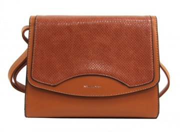 Hnědá crossbody dámská kabelka v hadím designu NEW BERRY Hnědá crossbody dámská kabelka v hadím designu NEW BERRY