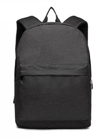 KONO Velký školní batoh černý Unisex KONO Velký školní batoh černý Unisex
