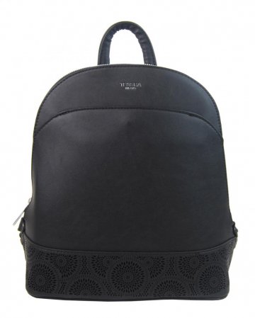 Černý elegantní dámský batoh / kabelka 5234-TS Černý elegantní dámský batoh / kabelka 5234-TS