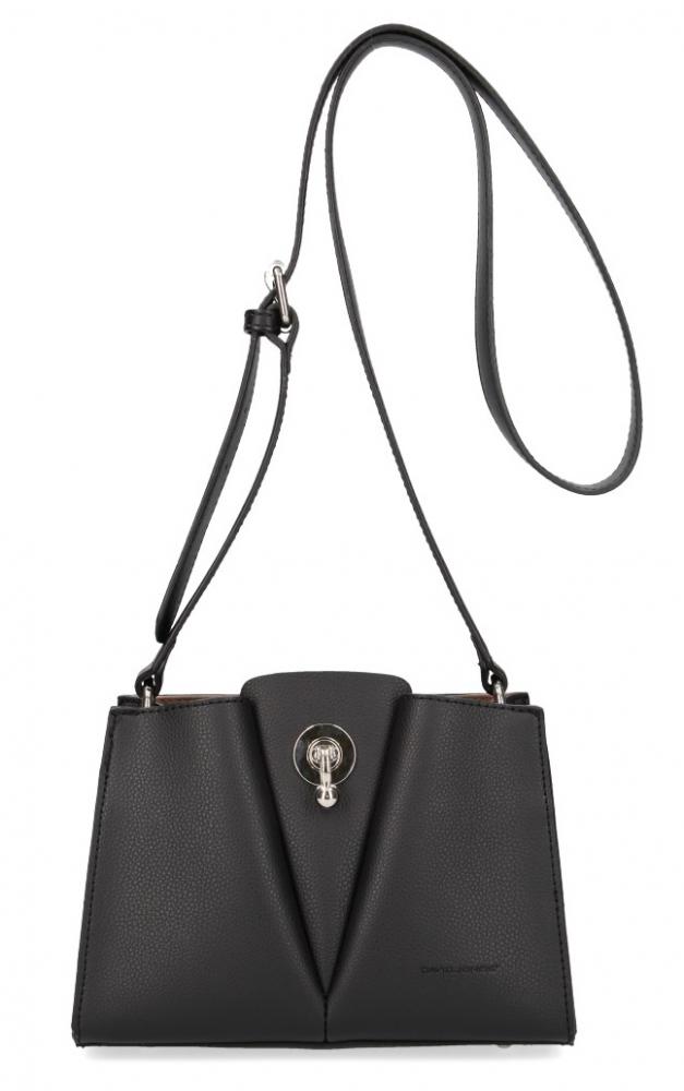 Černá matná dámská crossbody kabelka David Jones 5853-1 Černá matná dámská crossbody kabelka David Jones 5853-1