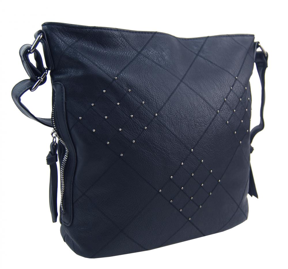 Tmavě modrá crossbody dámská kabelka XH5012 Tmavě modrá crossbody dámská kabelka XH5012