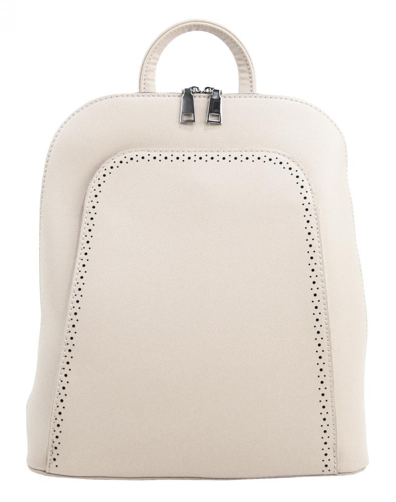Elegantní krémový dámský batoh 5301-BB Elegantní krémový dámský batoh 5301-BB