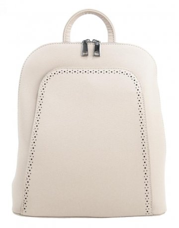 Elegantní krémový dámský batoh 5301-BB Elegantní krémový dámský batoh 5301-BB