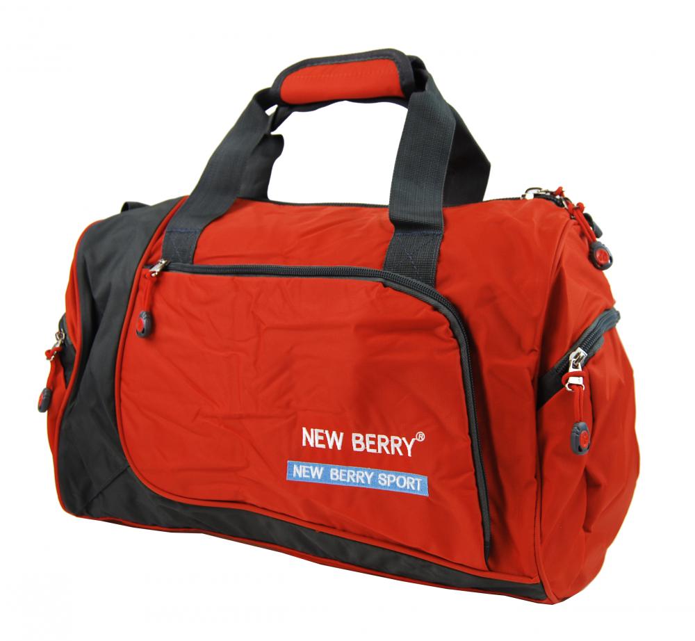 Sportovní taška New Berry 5333 oranžová Sportovní taška New Berry 5333 oranžová