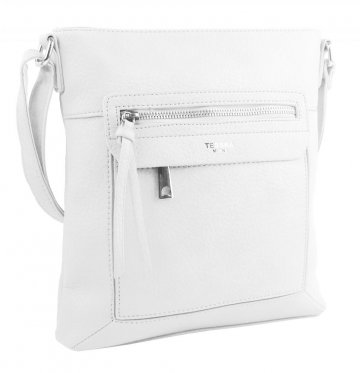 Crossbody dámská kabelka bílá 5593-TS Crossbody dámská kabelka bílá 5593-TS