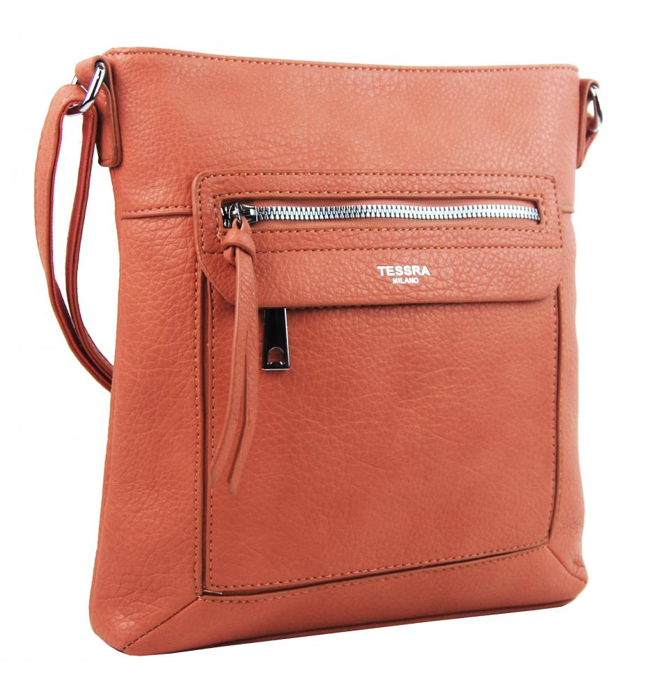 Crossbody dámská kabelka cihlová 5593-TS Crossbody dámská kabelka cihlová 5593-TS