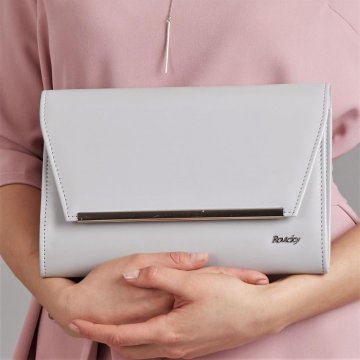 Šedé matné luxusní dámské psaníčko W52 ROVICKY Šedé matné luxusní dámské psaníčko W52 ROVICKY