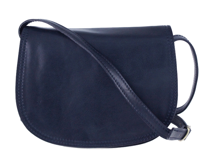Kožená crossbody dámská kabelka Enila I Fratelli námořnická modrá Kožená crossbody dámská kabelka Enila I Fratelli námořnická modrá