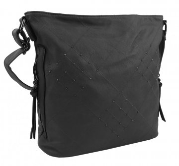 Tmavě šedá crossbody dámská kabelka XH5012 Tmavě šedá crossbody dámská kabelka XH5012