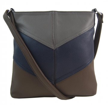 Přírodně hnědá crossbody dámská kabelka 2080-BB Přírodně hnědá crossbody dámská kabelka 2080-BB