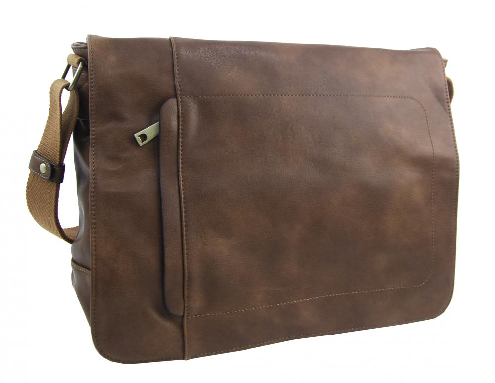 Přírodně hnědá pánská crossbody brašna 2339-BB Přírodně hnědá pánská crossbody brašna 2339-BB