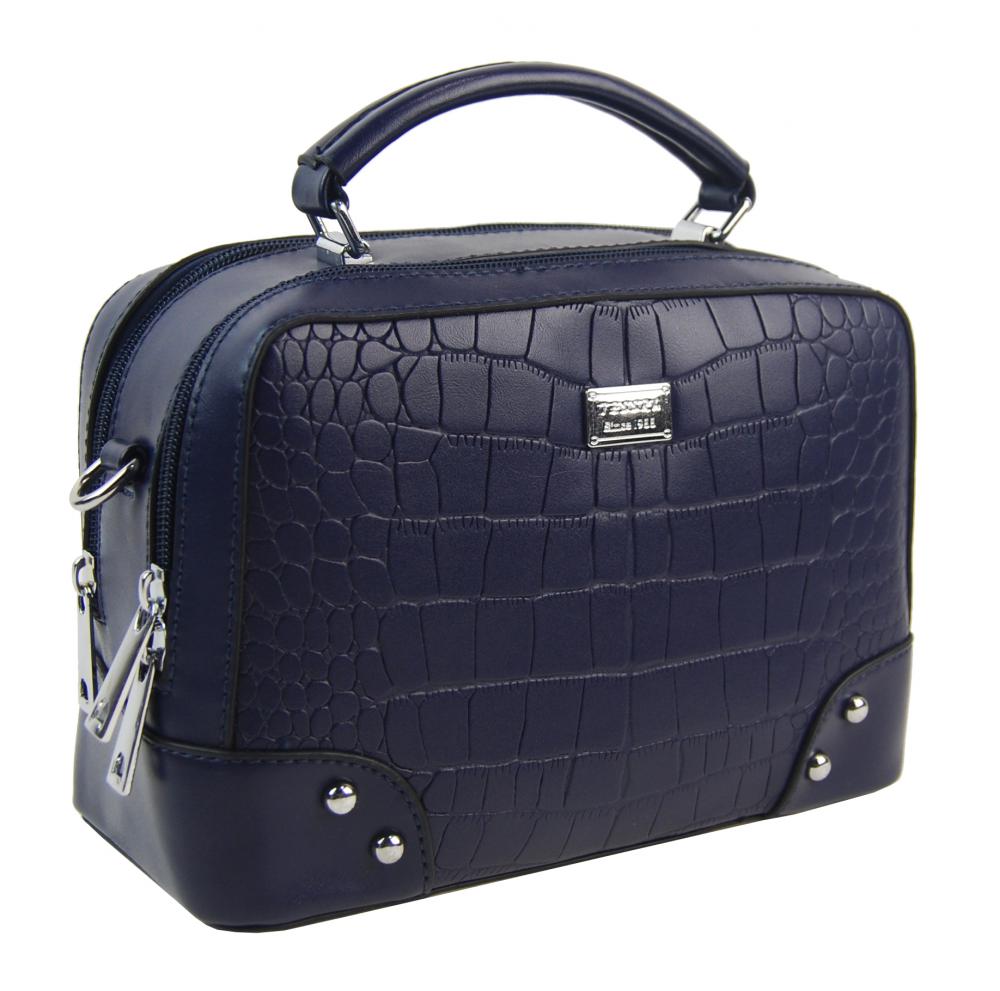 Crossbody i do ruky dámská kabelka tmavě modrá 4881-TS Crossbody i do ruky dámská kabelka tmavě modrá 4881-TS