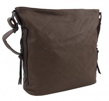 Bahenní hnědá crossbody dámská kabelka XH5012 Bahenní hnědá crossbody dámská kabelka XH5012