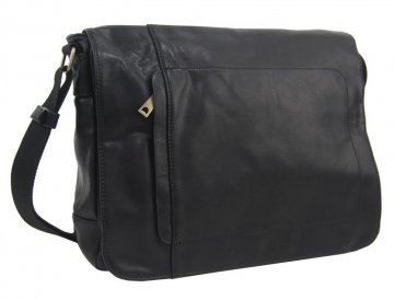 Černá pánská crossbody brašna 2339-BB Černá pánská crossbody brašna 2339-BB