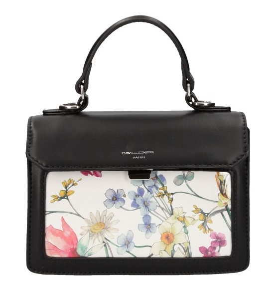 David Jones malá černá dámská crossbody kabelka CM5110 David Jones malá černá dámská crossbody kabelka CM5110