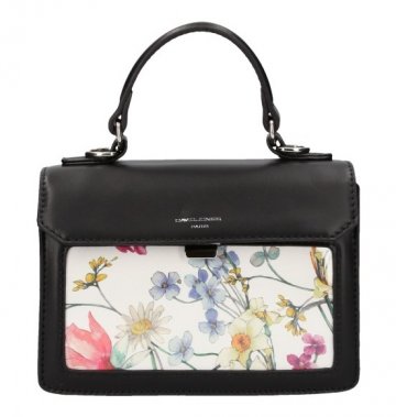 David Jones malá černá dámská crossbody kabelka CM5110 David Jones malá černá dámská crossbody kabelka CM5110