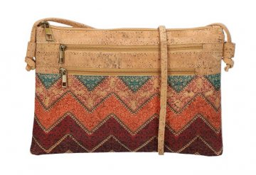 Korková tenká crossbody dámská kabelka 8003 typ7 Korková tenká crossbody dámská kabelka 8003 typ7