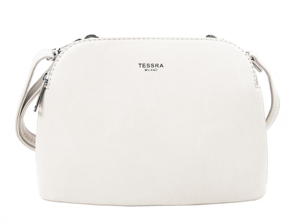 Smetanově bílá menší crossbody dámská kabelka se dvěma sekcemi 4845-TS Smetanově bílá menší crossbody dámská kabelka se dvěma sekcemi 4845-TS
