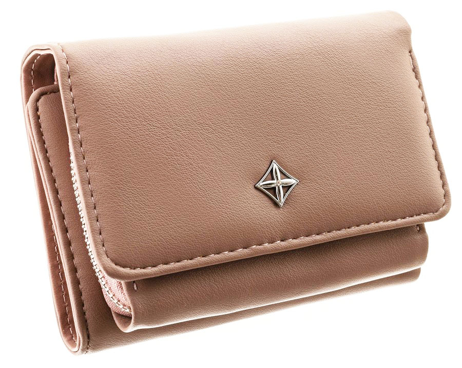 Camel hnědá menší dámská peněženka v dárkové krabičce MILANO DESIGN Camel hnědá menší dámská peněženka v dárkové krabičce MILANO DESIGN