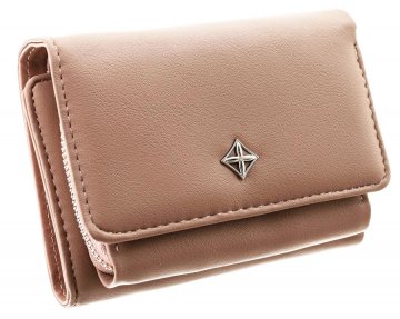 Camel hnědá menší dámská peněženka v dárkové krabičce MILANO DESIGN Camel hnědá menší dámská peněženka v dárkové krabičce MILANO DESIGN