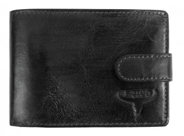 Kožená černá pánská peněženka RFID v krabičce BUFFALO WILD Kožená černá pánská peněženka RFID v krabičce BUFFALO WILD