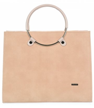 Lososová moderní elegantní dámská kabelka S730 GROSSO Lososová moderní elegantní dámská kabelka S730 GROSSO