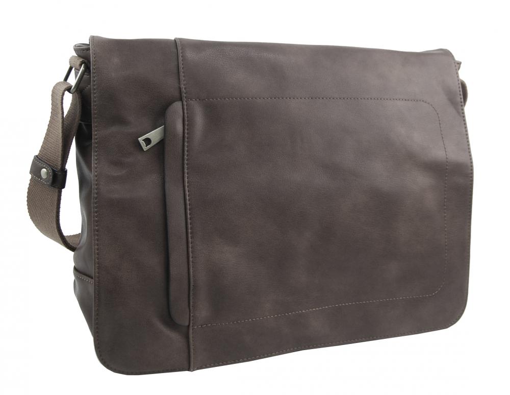 Šedá pánská crossbody brašna 2339-BB Šedá pánská crossbody brašna 2339-BB