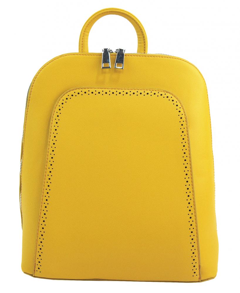 Elegantní žlutý dámský batoh 5301-BB Elegantní žlutý dámský batoh 5301-BB