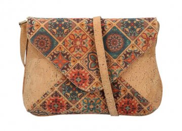 Korková tenká crossbody dámská kabelka 8004 typ12 Korková tenká crossbody dámská kabelka 8004 typ12