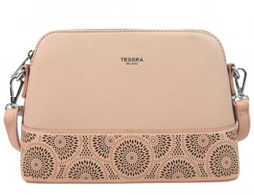 Růžová elegantní menší crossbody dámská kabelka 5237-TS Růžová elegantní menší crossbody dámská kabelka 5237-TS