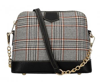 Malá dámská crossbody kabelka KR937 černá Malá dámská crossbody kabelka KR937 černá