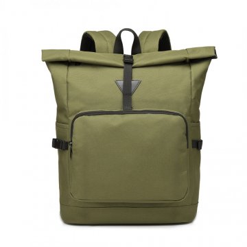 Zelený školní batoh Miss Lulu UNISEX Zelený školní batoh Miss Lulu UNISEX