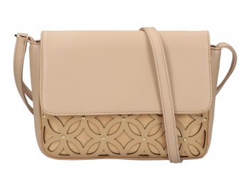 Meruňkovo hnědá dámská crossbody kabelka AM0111 Meruňkovo hnědá dámská crossbody kabelka AM0111