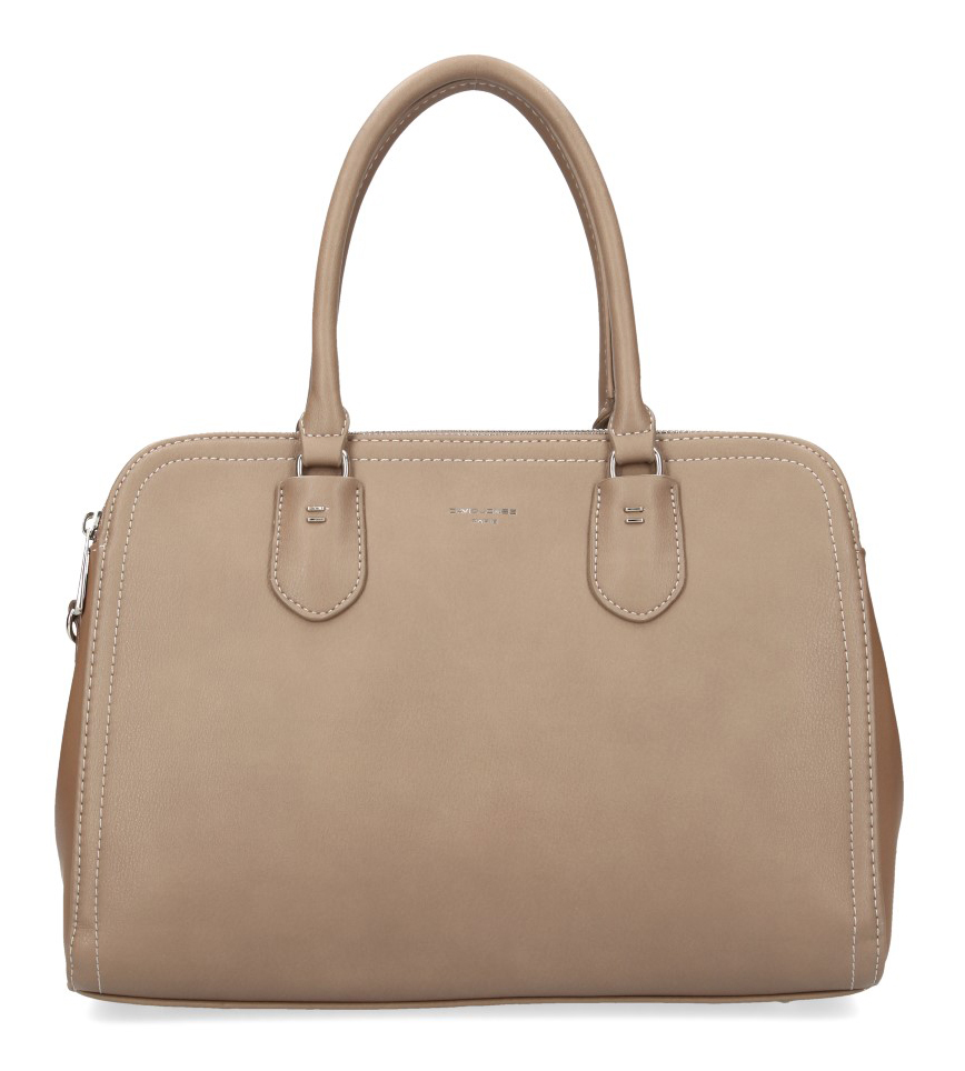 DAVID JONES Camel hnědá dámská kabelka se třemi oddíly CM3911 DAVID JONES Camel hnědá dámská kabelka se třemi oddíly CM3911