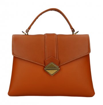 DAVID JONES Elegantní hnědá dámská kabelka do ruky CM5617 DAVID JONES Elegantní hnědá dámská kabelka do ruky CM5617