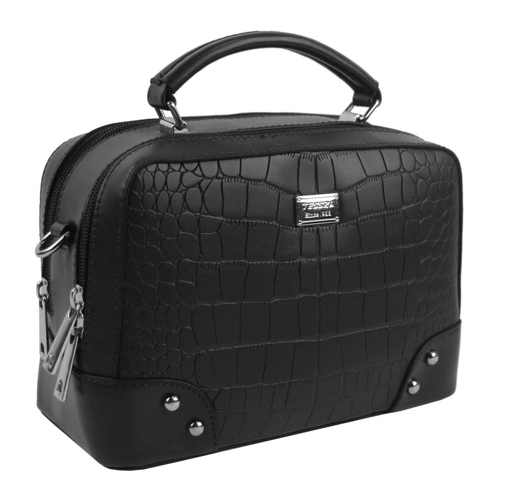 Crossbody i do ruky dámská kabelka černá 4881-TS Crossbody i do ruky dámská kabelka černá 4881-TS