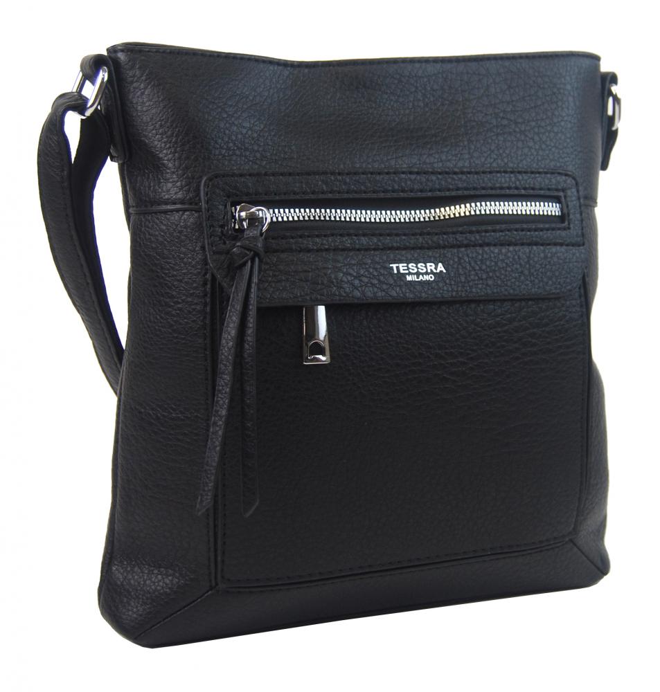 Crossbody dámská kabelka černá 5593-TS Crossbody dámská kabelka černá 5593-TS