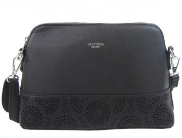 Černá elegantní menší crossbody dámská kabelka 5237-TS Černá elegantní menší crossbody dámská kabelka 5237-TS